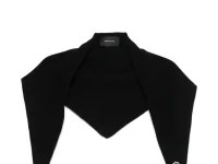Simone Rocha шарф-косынка с жемчужной вышивкой