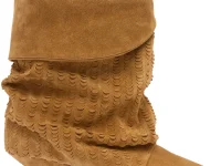 Isabel Marant Edrik — ботильоны из замши с тиснением