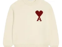 AMI PARIS Holiday Capsule intarsia sweater