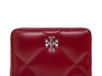 Tory Burch Kira кошелёк стёганый малый красный