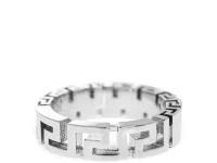 Versace кольцо с узором Greca