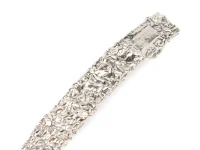 MM6 Maison Margiela Заколка для волос серебряная фольга