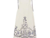 ALEMAIS Leela midi dress