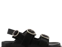 Jil Sander сандалии с пряжками на ремешках