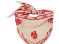 Claudie Pierlot шарф с цветочной вышивкой