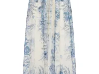 Zimmermann Wanderlust юбка макси на кулиске