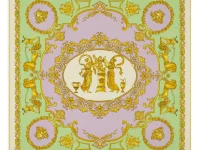 Versace шёлковый шарф с принтом Medusa