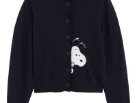 Chinti & Parker x Peanuts Snoopy Peekabow кардиган
