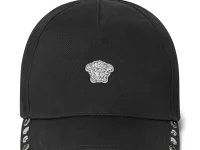 Versace бейсболка хлопковая с Медузой