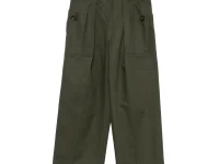 The Frankie Shop Tova — брюки карго широкого кроя, зелёный
