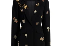 Cinq A Sept Cheyenne Brooches пиджак чёрный