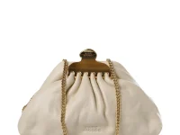 MARC JACOBS (THE) The Glam — клатч на цепочке, бежевый