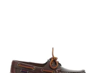 Sebago Docksides Portland Waxed — лоферы коричневые