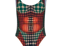 Jean Paul Gaultier купальник Re-edition с принтом