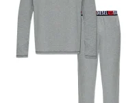 Diesel пижама с длинными рукавами, серый