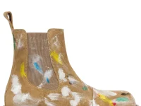 Moschino Челси с язычком и художественной росписью