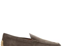 Tod's лоферы замшевые мужские