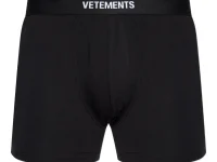 VETEMENTS трусы-боксеры с логотипом на резинке