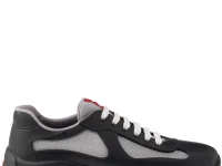 Prada America's Cup кроссовки с логотип-нашивкой