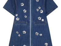 Marc Jacobs Kids платье с цветочным принтом и молнией