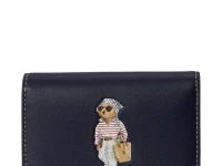 Polo Ralph Lauren Polo Bear кошелёк кожаный синий