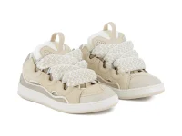 Lanvin кроссовки с узорными шнурками