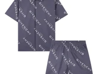 Givenchy Kids комплект рубашка и шорты с принтом