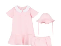 Givenchy Kids комплект с платьем и шапочкой для девочки