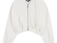 Dkny Kids куртка-бомбер на молнии белый