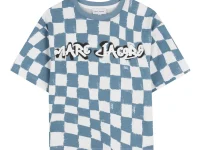 Marc Jacobs Kids футболка в шахматную клетку