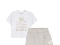 BOSS Комплект с шортами и карманами-карго для малышей
