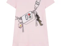 Marc Jacobs Kids платье с принтом и воланами