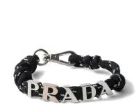 Prada браслет на шнуре с логотипом