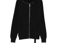 Rick Owens DRKSHDW худи с молнией по периметру капюшона