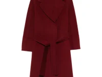 'S Max Mara Arona — пальто с поясом, красный
