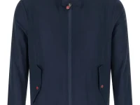 Kiton куртка на молнии синяя