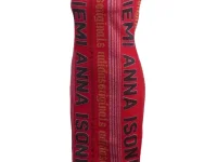 Adidas x Anna Isoniemi платье с завязками и бахромой