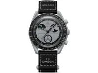 Swatch x Omega Mission To Earthphase 42mm — часы, серый