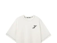 Jacquemus футболка с вышитым логотипом