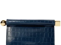 Jacquemus Rond Carré клатч с тиснением под крокодила