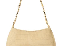 Jacquemus Le Bisou Chaine — сумка через плечо, бежевый