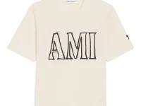 AMI Paris футболка с принтом Ami Paris