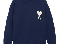 AMI Paris Ami De Coeur свитер с круглым вырезом