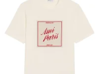AMI PARIS heritage print футболка