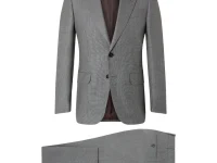 Zegna Centoventimila шерстяной костюм (комплект из двух предметов), серый