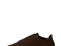 Zegna Triple-Stitch™ эспадрильи коричневые замшевые