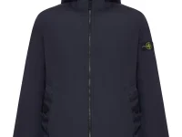 Stone Island куртка на молнии с капюшоном