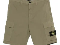 Stone Island шорты карго зелёные