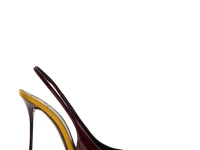 Saint Laurent лодочки слинг-бэк на шпильке