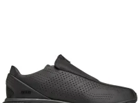 Adidas x Arte Antwerp Lightblaze POD — слипоны чёрные перфорированные